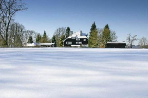 Fabulous Mansion In Spa Liege With Private Garden ภายนอก รูปภาพ
